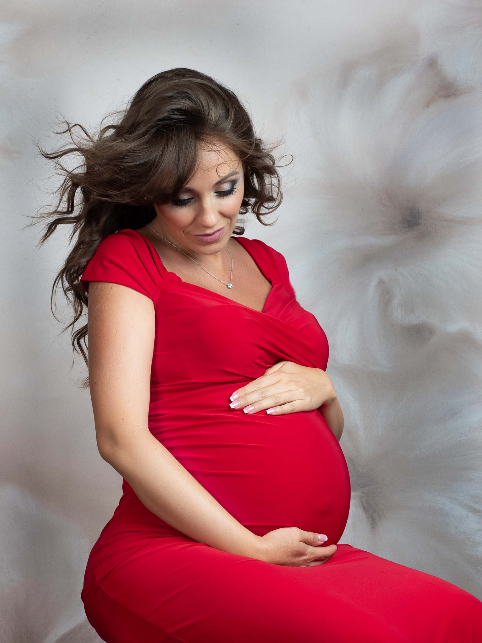 Kismama fotózás természetes fényben